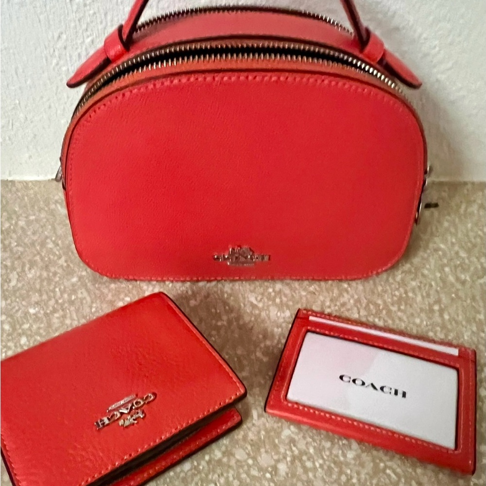 Coach Serena Crossbody with wallet and key card holder
